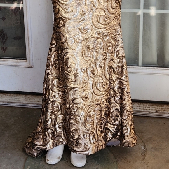 Fouad Sarkis Couture Designer‎ Stunning  Unique Dress Long Evening Gown - Picture 5 of 9